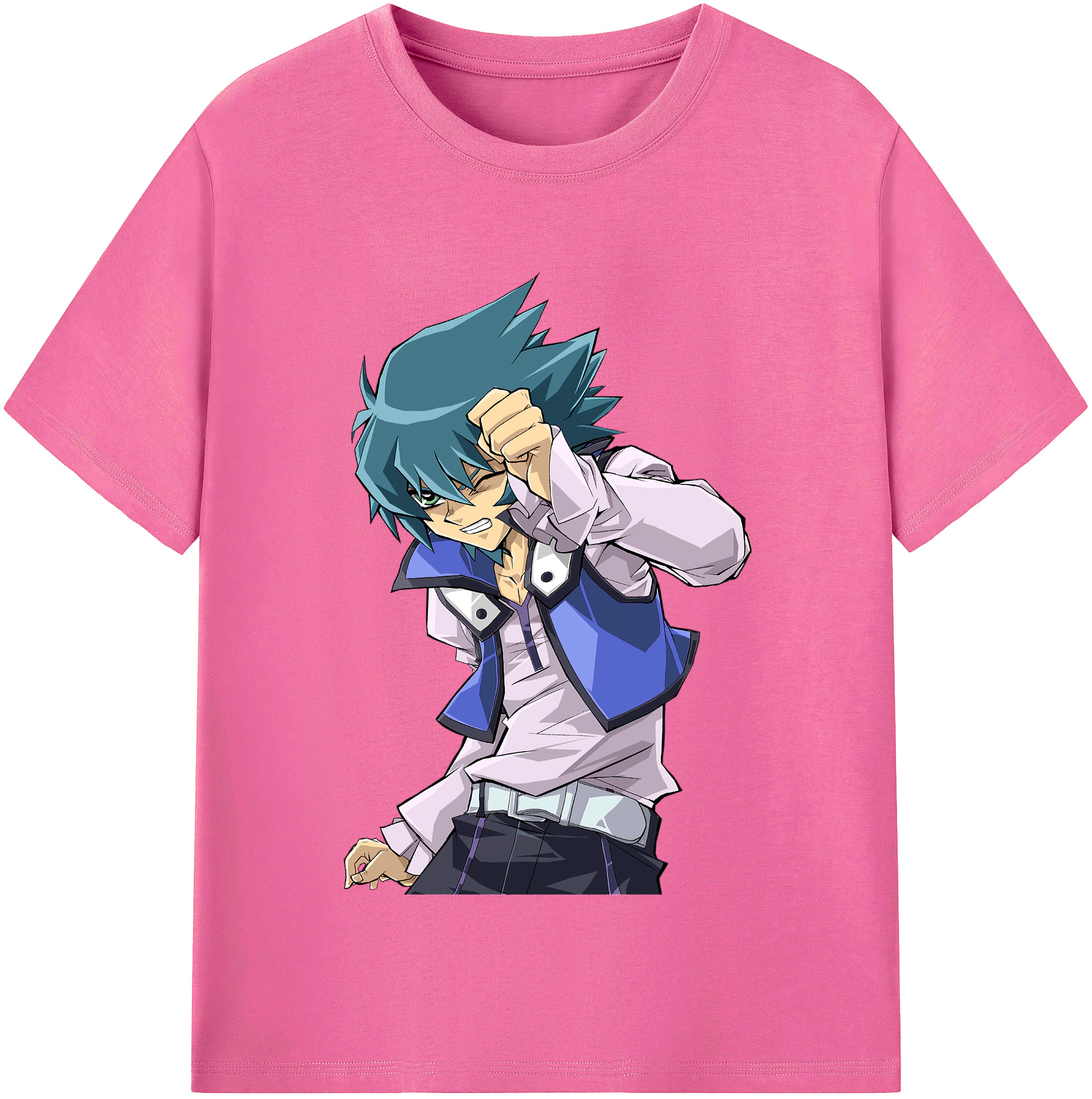 （画像用） 遊☆戯☆王 Yu-Gi-Oh! レディースカジュアルプリントTシャツ（綿100％）